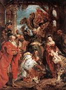 The Adoration of the Magi af RUBENS, Pieter Pauwel